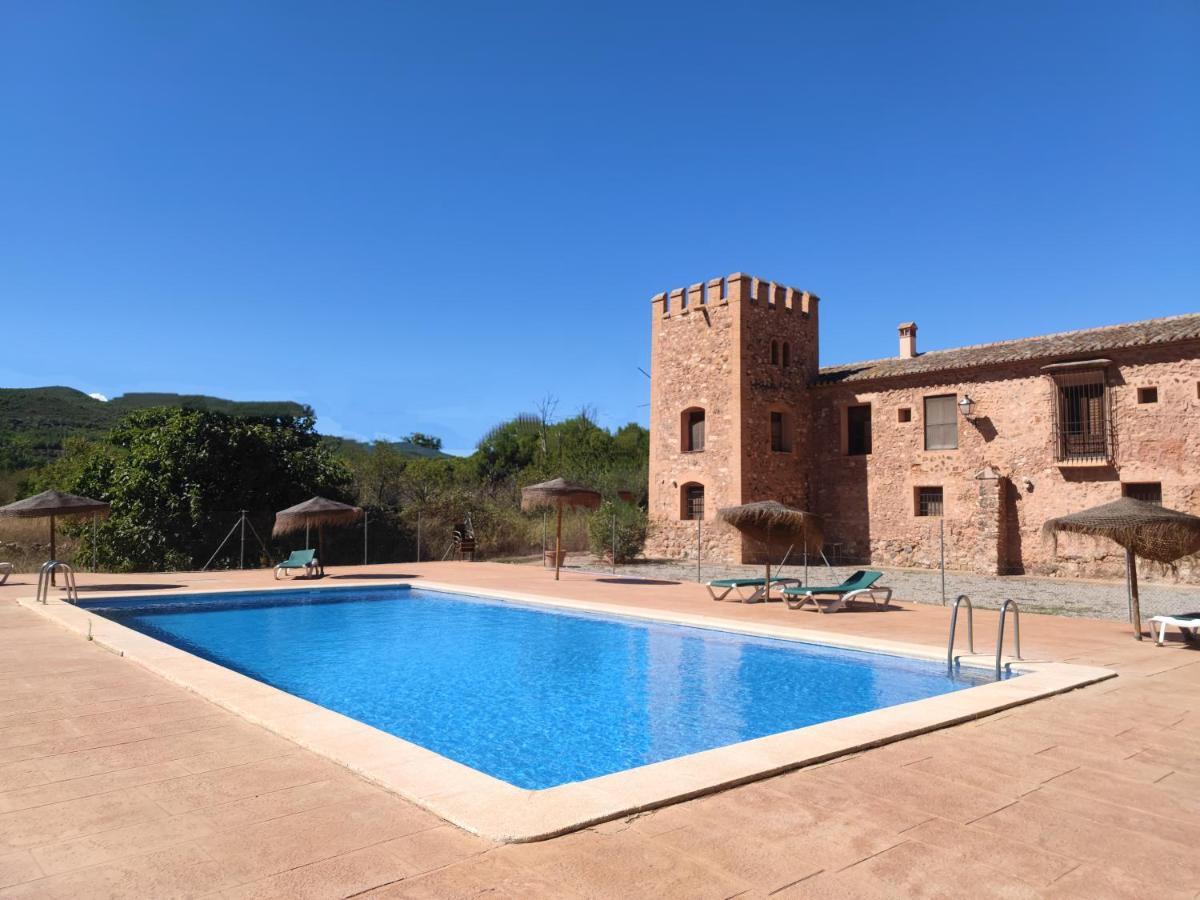 Masia De San Juan Casa Numero 1 En Castillo Con Piscina Y Aire Acondicionado Segorbe Luaran gambar