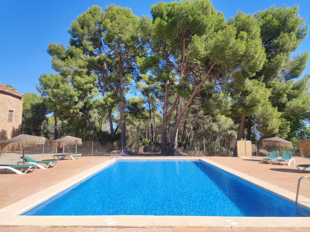 Masia De San Juan Casa Numero 1 En Castillo Con Piscina Y Aire Acondicionado Segorbe Luaran gambar
